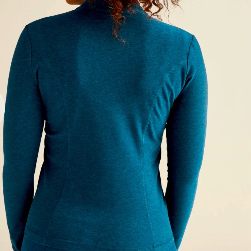 Beyond Yoga Spacedye Mock Neck Jacket - Picture 2 of 3
